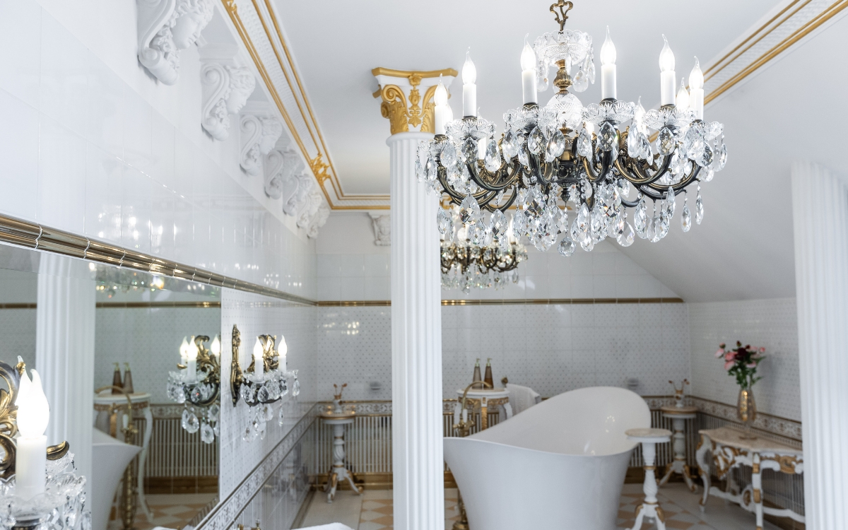 Aplique de latón EN852301PT Lámpara de araña EL8531201PT