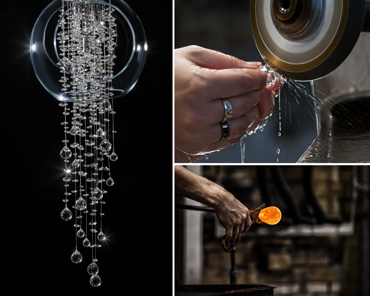 En ArtCrystal Tomeš llevamos más de 35 años especializándonos en luminarias de cristal. 