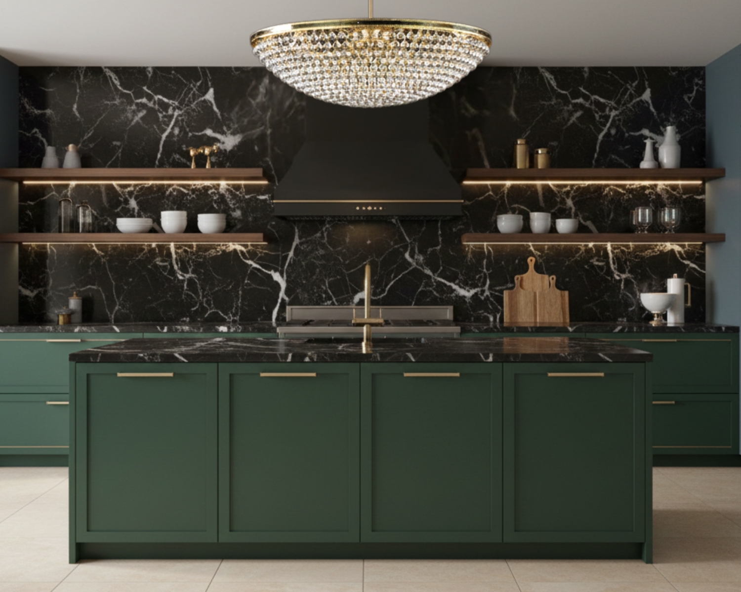 Lámpara de techo grande tipo cesta L242CLN