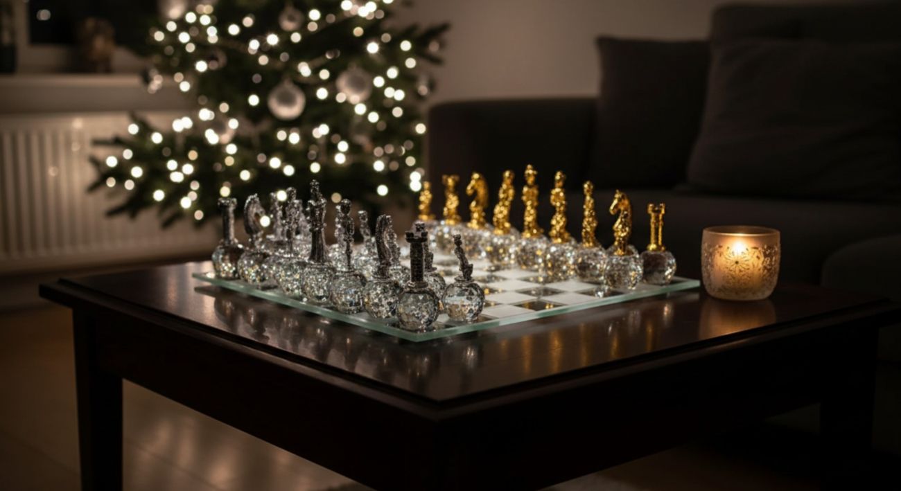 Ajedrez de cristal Royal 031
