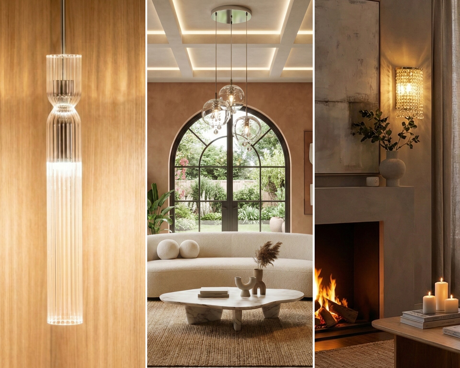 Tendencias en iluminación para 2026: Minimalismo, calidad y cristal en el interior moderno