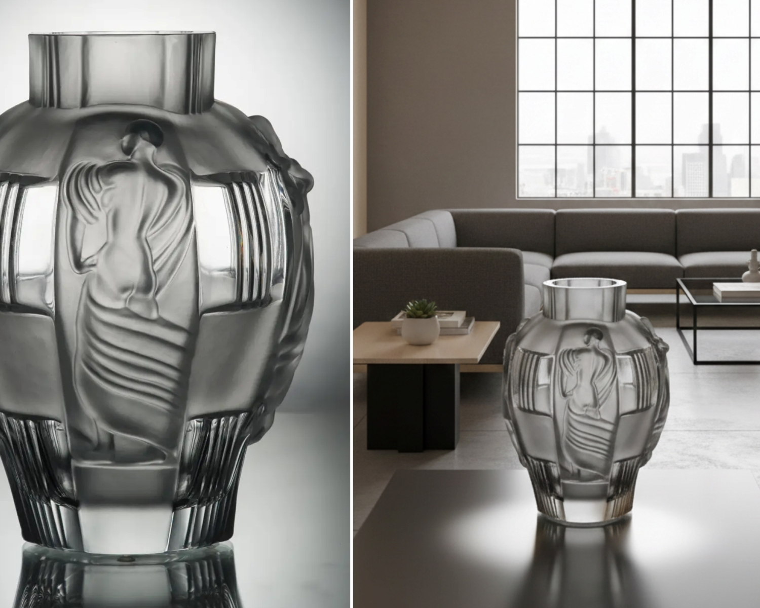 Jarrón de cristal SCH26642240