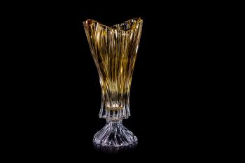 Jarrones de cristal checo tallado | Transporte gratis en la UE | ARTCRYSTAL.ES