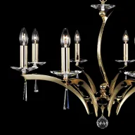 Lámparas de arañas de latón | ARTCRYSTAL.ES
