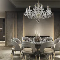 Lámparas de cristal para el comedor | ARTCRYSTAL.ES
