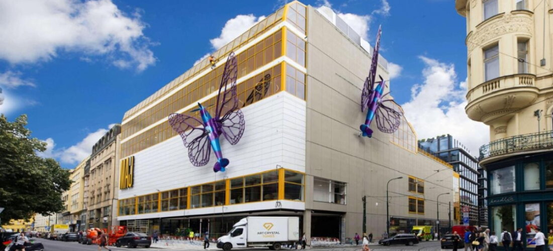 Centro comercial Máj Praga – calle Národní