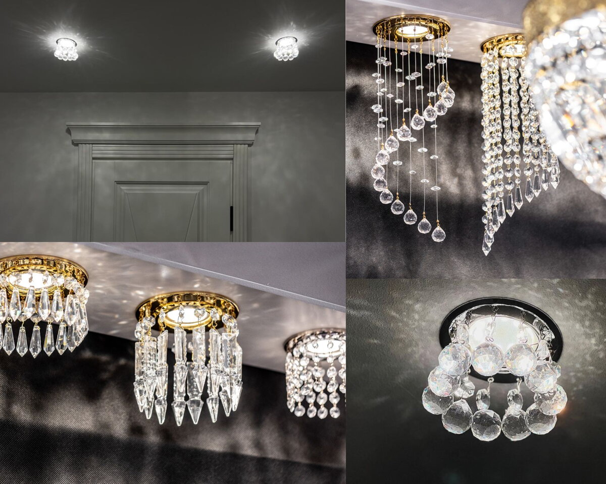 Luz para el vestidor empotrado