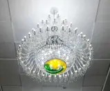 Lámpara de araña de cristal grande TXC001Ni
