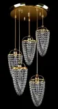 Lámpara de cristal colgante L10027CLN