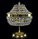 Lámpara de mesa de cristal S201CLN