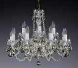 Lámpara con adornos cololores L074B 8007