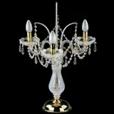 Lámpara de mesa de cristal AS050