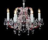Lámpara de cristal María Teresa BXL10937N206RED