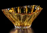 Cuenco de cristal amarillo BF6KG02220