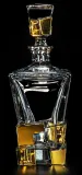 Jarra de cristal BG26107-dorado