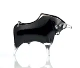 Estatuilla de cristal - toro JA/BYS/BL