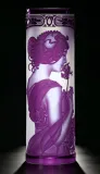 Jarrón de cristal en color purpureo SEB400FP