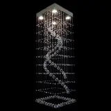 Lámpara de cristal de espiral LW604040211Ni