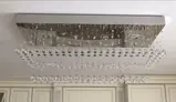 Lámpara de techo cuadrada TX346000004Ni