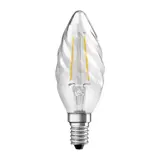 Bombilla LED E14 torcida de 4W