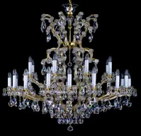 Lámpara de cristal estilo María Teresa L400CLN