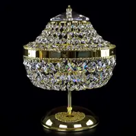 Lámpara de mesa de cristal S201CLN