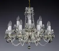 Lámpara con adornos cololores L074B 8007