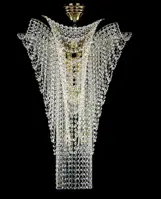 Lámpara de cristal de espiral L446CLN