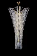 Lámpara de cristal de espiral L444CLN