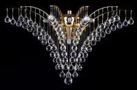 Lámpara de pared strass moderna N254CLN