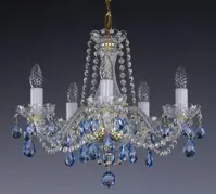 Lámpara con adornos colores L083B 6006