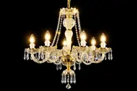 Lámpara de araña de cristal AL114