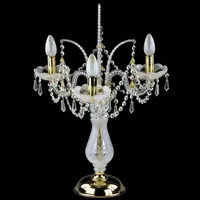 Lámpara de mesa de cristal AS050