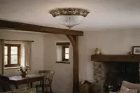 Lámpara de techo de latón AL166