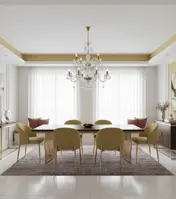 Lámpara de araña de cristal ATCH8+4K