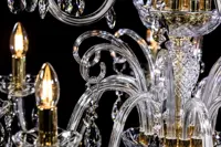 Lámpara de araña de cristal ATCH8+4K