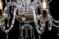 Lámpara de araña de cristal ATCH8+4K