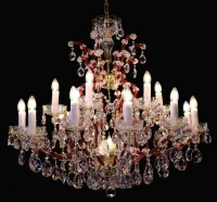 Lámpara de cristal estilo María Teresa  BXL10920Z219Red