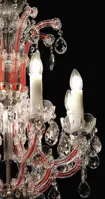 Lámparas de cristal estilo María Teresa BXL10931R208red - detalle