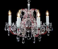 Lámpara de cristal María Teresa BXL10937N206RED