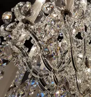 Lámparas de cristal estilo María Teresa BXL10952B248black