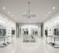 Lámpara de araña de cristal tallada L032CLN