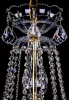 Lámpara de araña de cristal tallada L16044CE - detalle