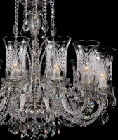 Lámpara de araña de lujo LLCH12Cristal DT - detalle