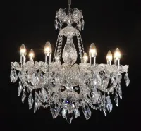 Lámpara tallada LW146082100G - plateda