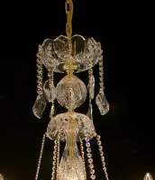 Lámpara de araña de cristal tallada LW146122100G