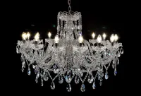 Lámpara de cristal LW149162100G  - plateada