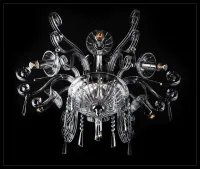 Lámpara de araña de cristal moderna EL4186+103 - detalle