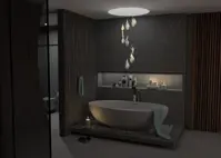 Lámpara colgante de diseño EL-FLA-4*