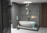 Lámpara colgante de diseño EL-FLA-4*